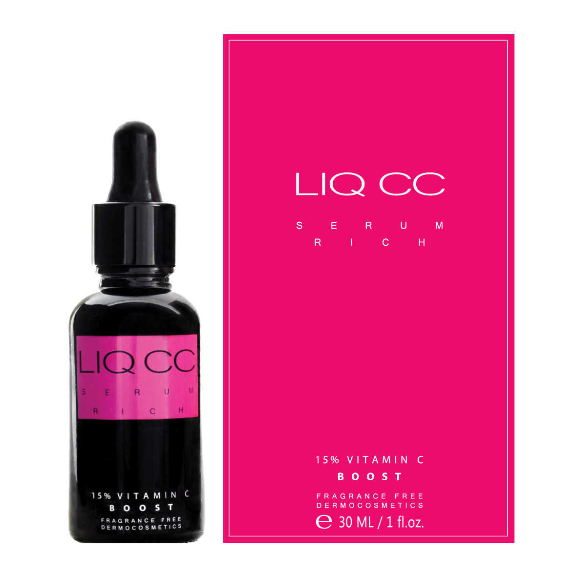 LIQ CC Serum Rich 15% Vitamin C BOOST 30 ml